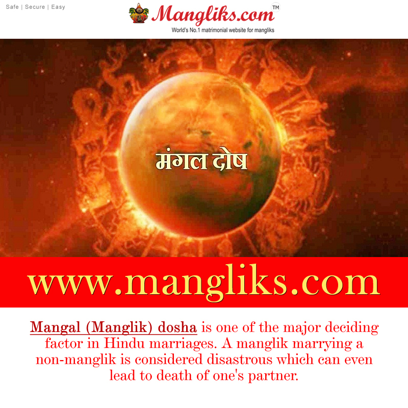 How Mangal Dosha Can Affect a shaadi