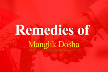 Remedies of Manglik Dosha