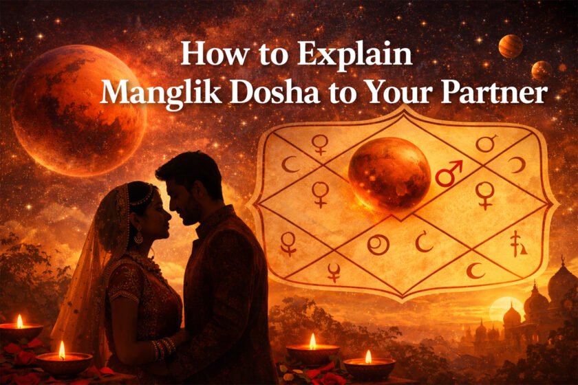 How to Explain Manglik Dosha to Your Partner (A Simple, Honest & Positive Guide)